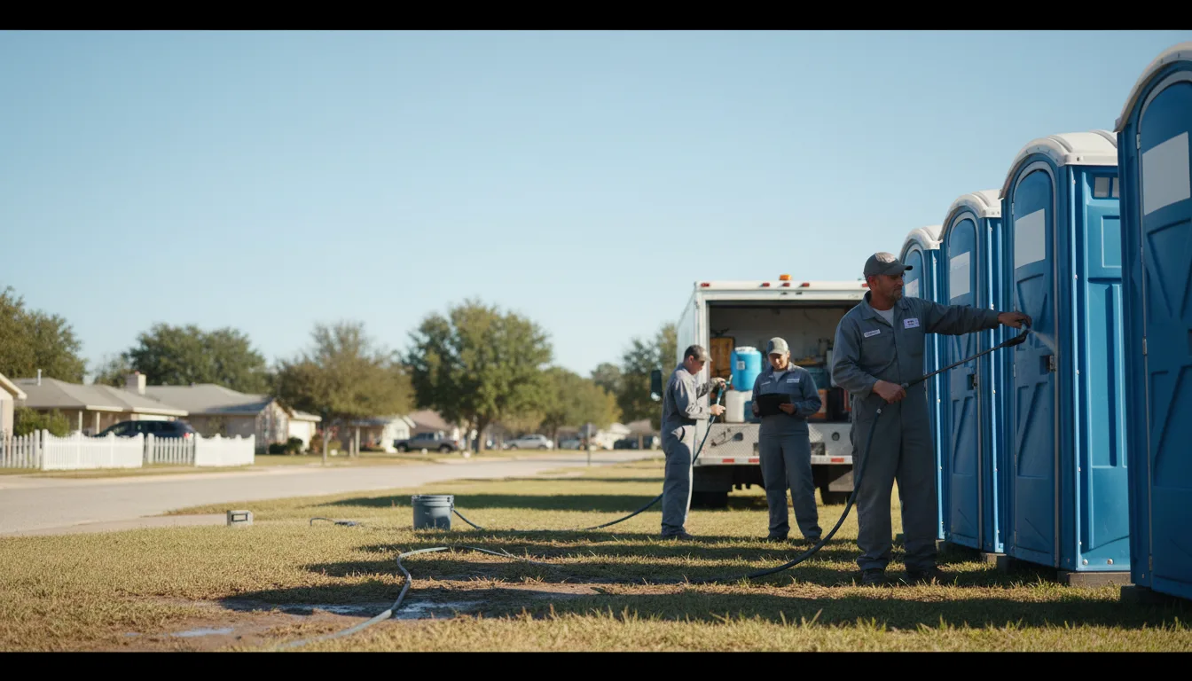 Long-Term Portable Toilet Rental in Wichita, KS near me